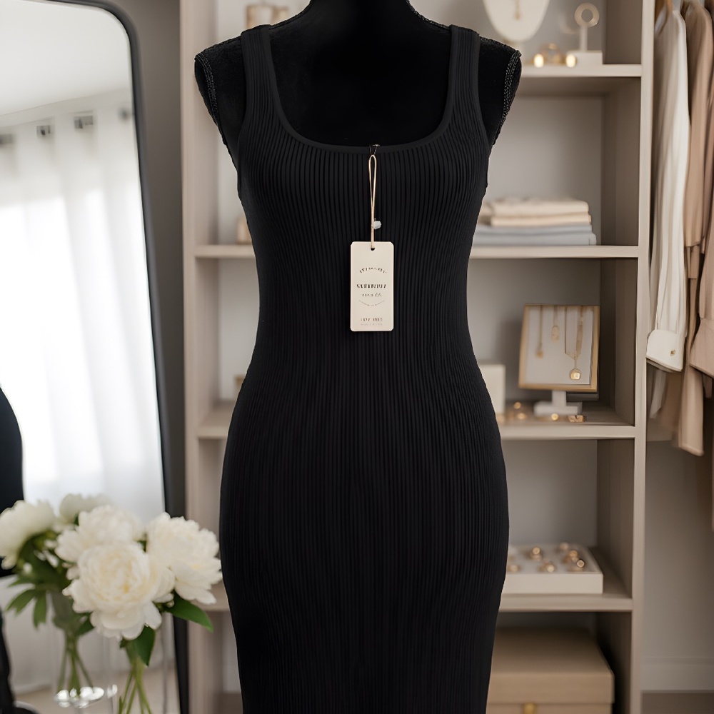 Sexy black dress